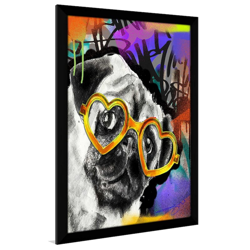 "Pug" by Jodi Print on Acrylic