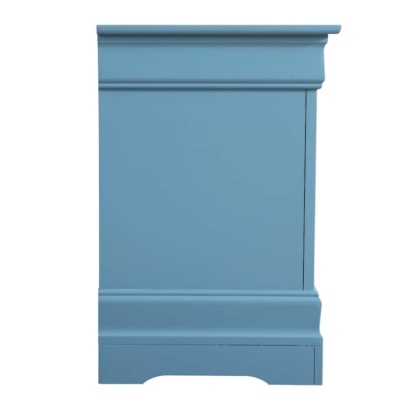 Charming Teal Nightstand for Bedroom