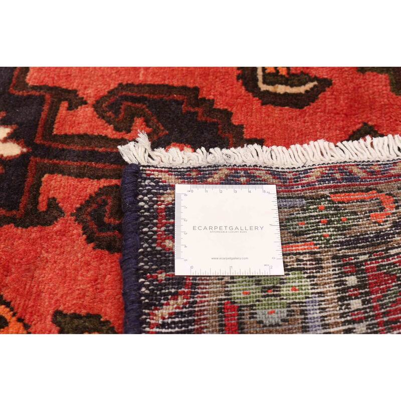 ECARPETGALLERY Hand-knotted Andelz Red Wool Rug - 3'3 x 5'5