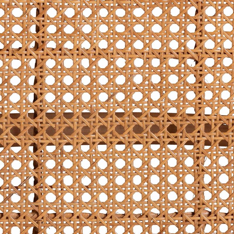 Wallis 5-Piece Natural Rattan Dining Set with Round Pedestal Table and 4 Chairs, Handwoven Wicker Dining with Cushioned Seats