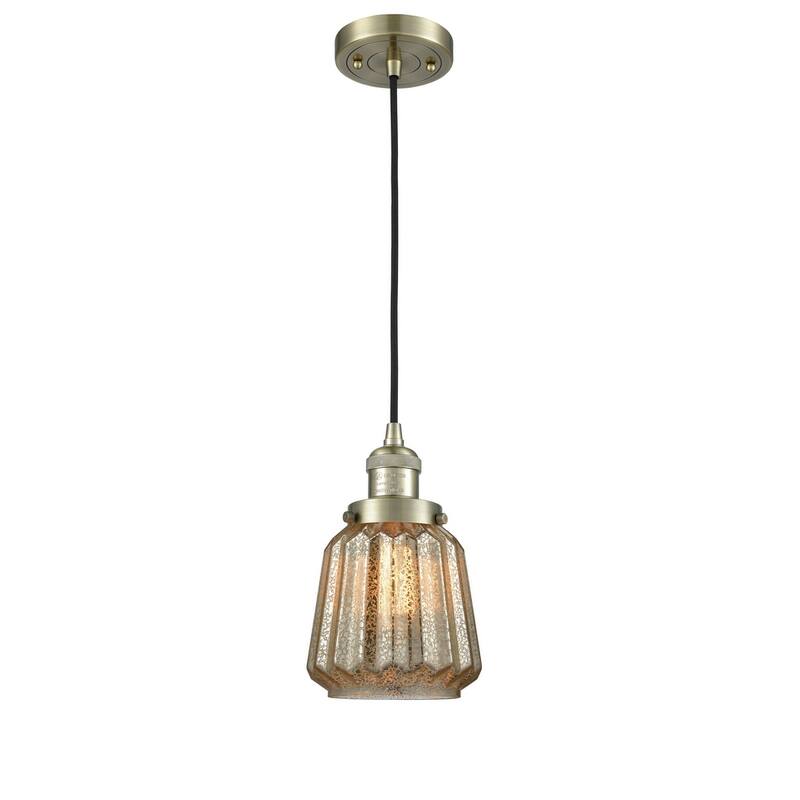 Innovations Lighting Chatham 6" Wide Mini Pendant - Cord Suspension