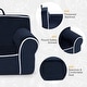 preview thumbnail 23 of 42, Costway Kids Sofa Toddler Foam Filled Armchair w/ Velvet Fabric Baby - See Details