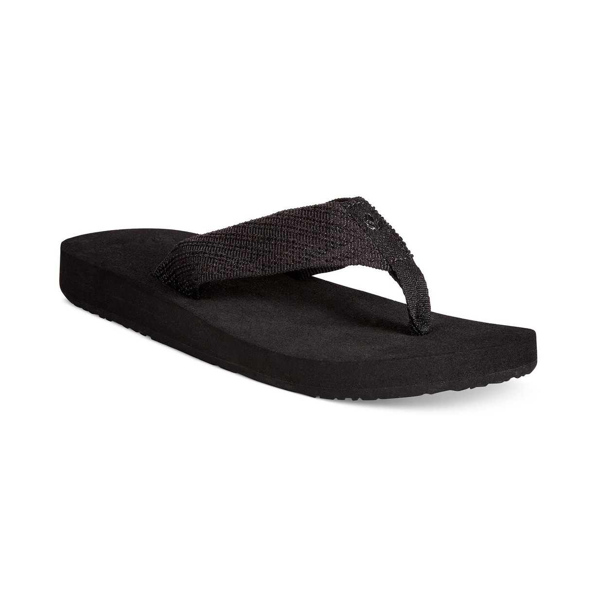 Women's Shoes Reef Sandy Flip Flops in Black Black Clothes, Shoes & Accessories ymcm.org