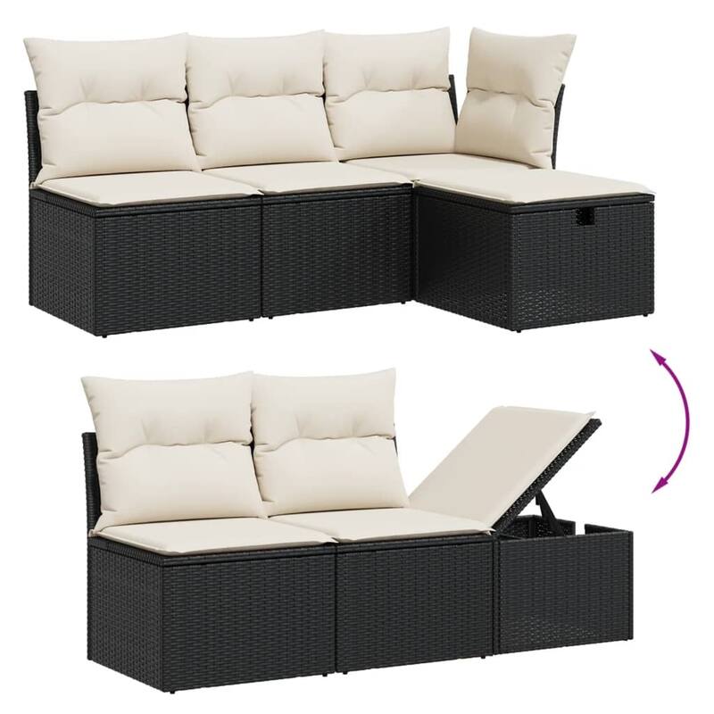5-Piece Modular Patio Sofa Set