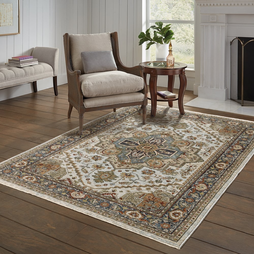 Style Haven Amelie Persian Medallion Indoor Area Rug