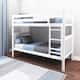 Max and Lily Twin over Twin Bunk Bed - White