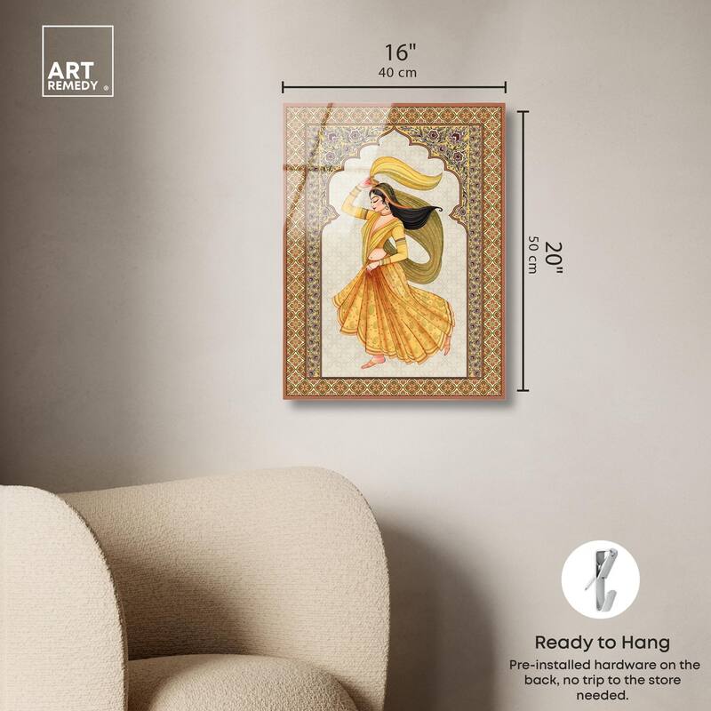 Dancing Princess Acrylic by Art Remedy, Ready to Hang