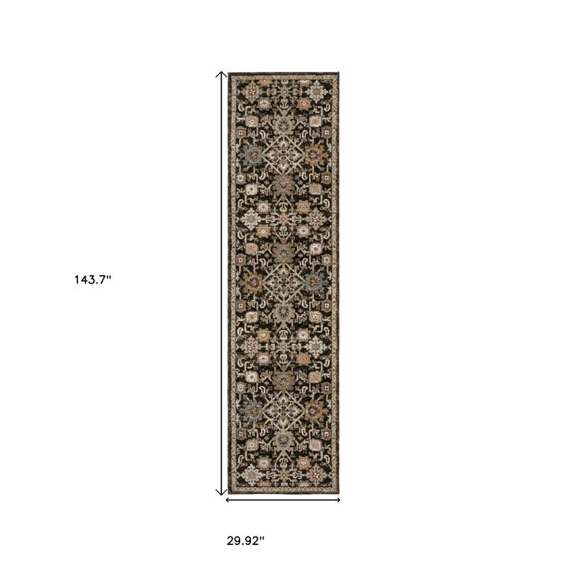 HomeRootsOriental Traditional Rectangle Area Rug
