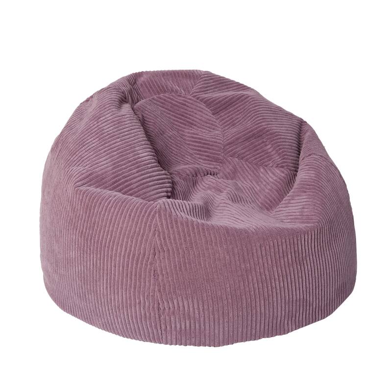 Sorra Home Indoor Soft Corduroy Bean Bag Chair