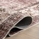 preview thumbnail 16 of 14, Nuloom Winnie SplashGuard Distressed Medallion Machine Washable Area Rug