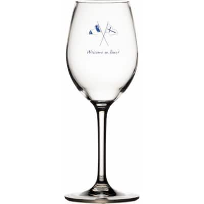Welcome on Board Non-Slip Wine Glass - Set of 6