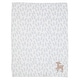 preview thumbnail 2 of 4, Bedtime Originals Deer Park Gray Baby Blanket