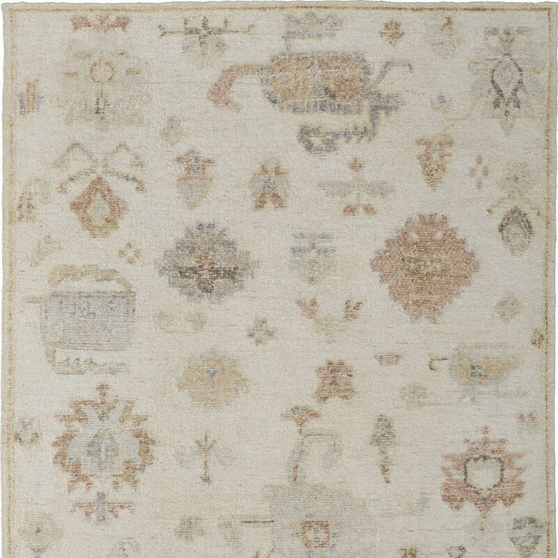 HomeRoots Floral Bohemian Rectangle Area Rug