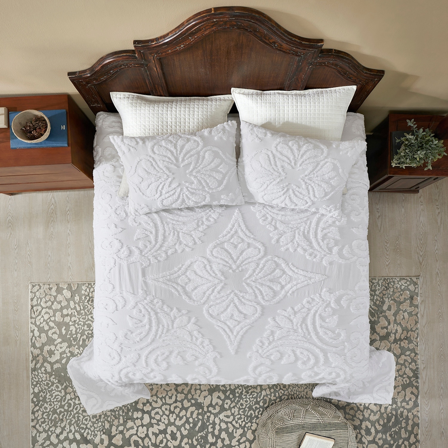 Better Trends Rylee Collection 100% Cotton Tufted Bedspread