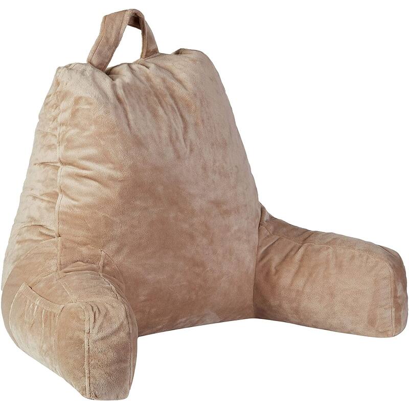 Replacement Cover for Cheer Collection TV and Reading Pillow - Taupe