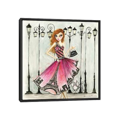 iCanvas "Paris" by Bella Pilar Framed Canvas Print