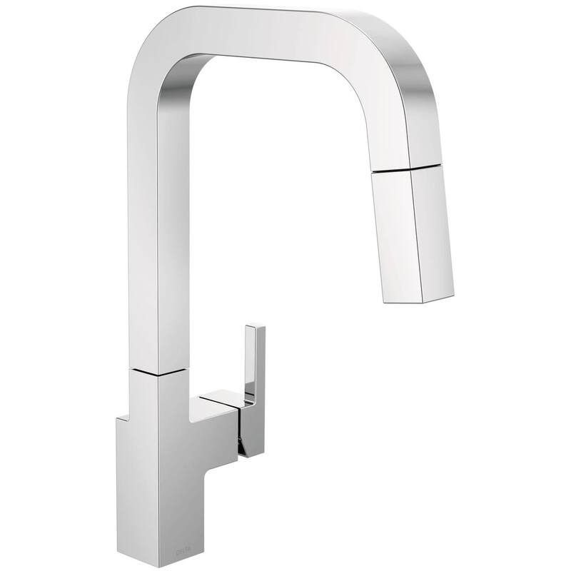 Delta Junction 1.8 GPM Single Hole Pull Down Kitchen Faucet With