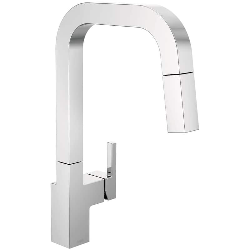 Delta Junction 1.8 GPM Single Hole Pull Down Kitchen Faucet With