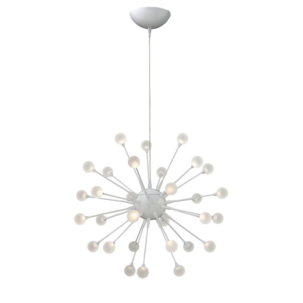 Fredrick Ramond Impulse 30 Light 24" Wide Integrated LED Chandelier