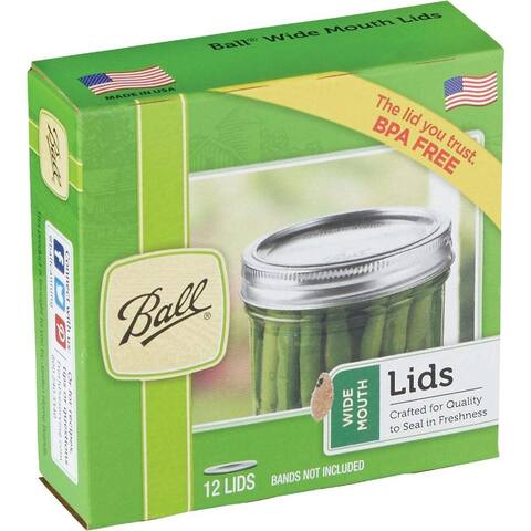 Ball Wide Mouth Dome Canning Lid (12-Count) - 1 Each