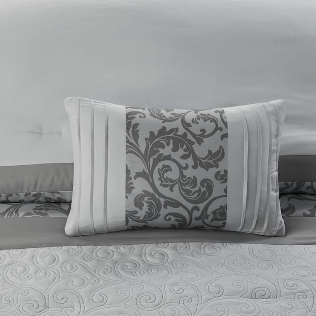 510 Design Lynda Embroidered 8 Piece Comforter Set