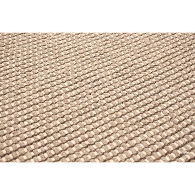 ECARPETGALLERY Hand Loomed Bungalow Wool Dhurrie