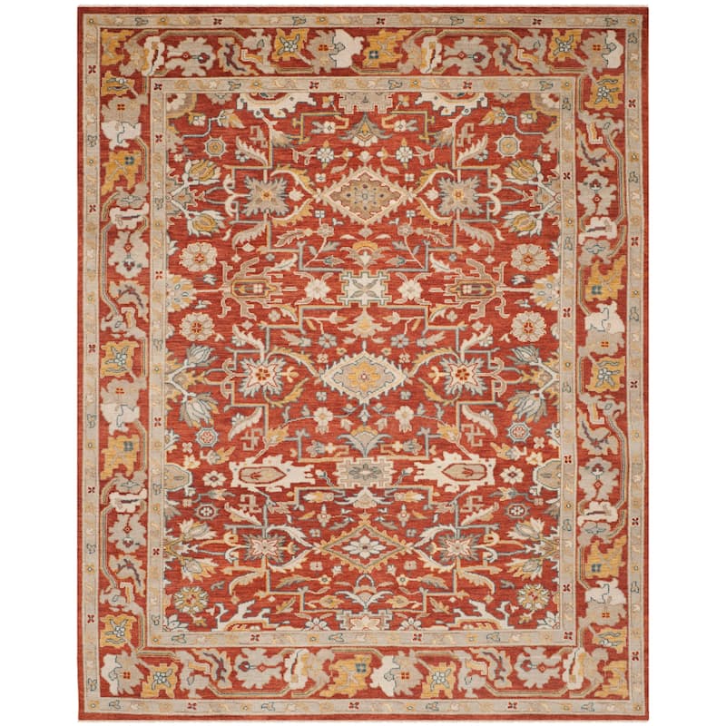SAFAVIEH Couture Hand-knotted Sultanabad Isolinda Traditional Oriental Wool Rug