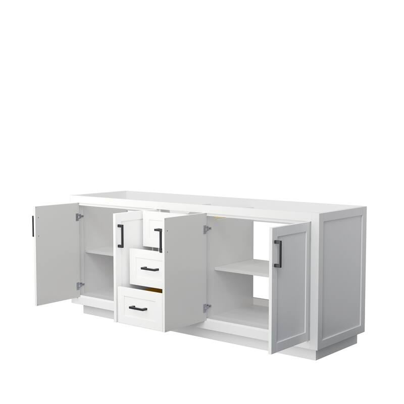 Miranda Double Bathroom Vanity Cabinet, No Mirror