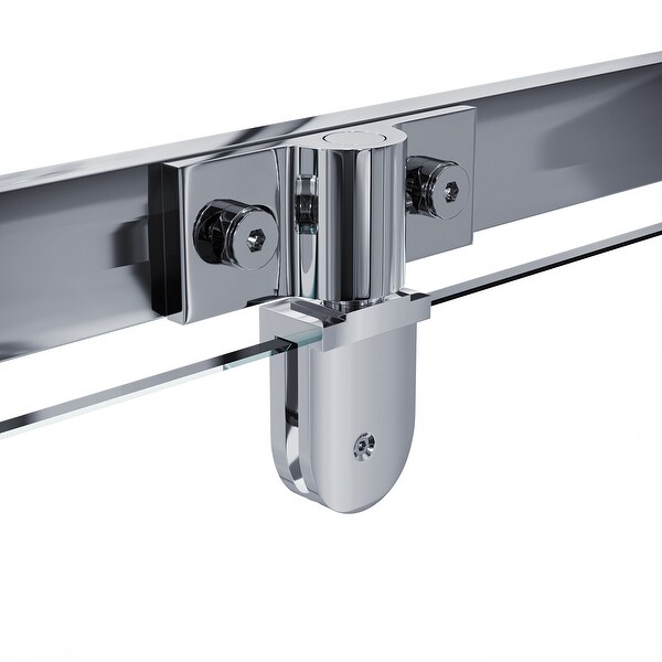 Elegant 36 in. W x 36 in. D x 72 in. H Corner Square Shower