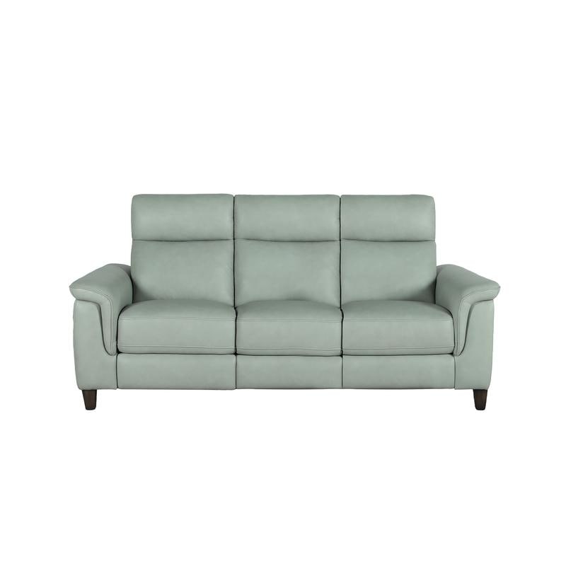 88-Inch Leather Zero Gravity Power Reclining Sofa with USB-C