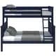 preview thumbnail 15 of 22, Twin over Full size Solid Wood Bunk Bed with Headboard Included