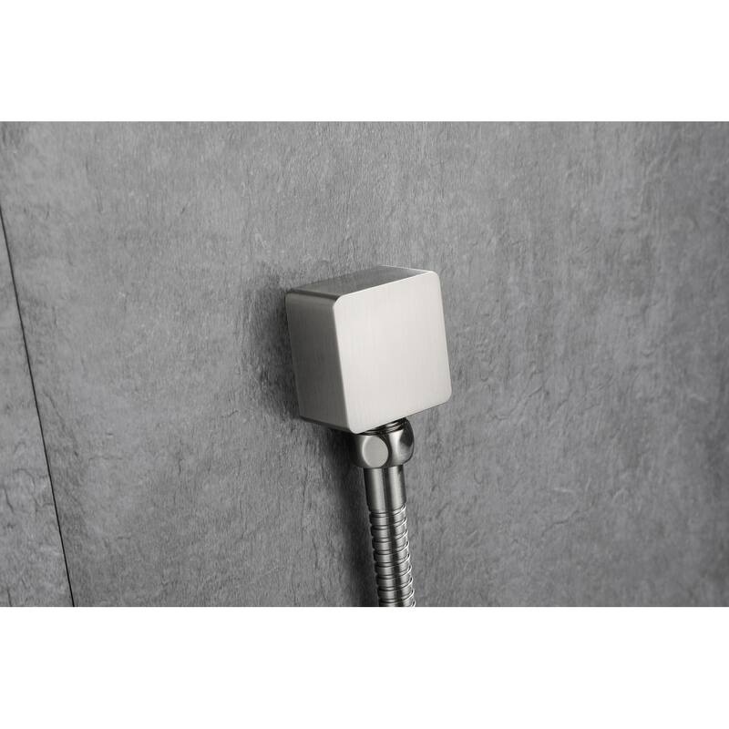 Handheld Shower with 28-Inch Slide Bar and 59-Inch Hose