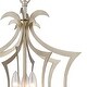 preview thumbnail 4 of 3, Elk Home Delray Aged Silver 15 Inch Wide 3 Light Pendant