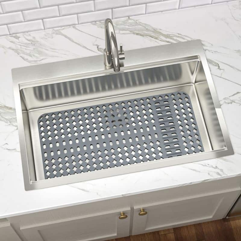 Kichae Silicone Sink Mat 28x15 inch Sink Protector - 28"x15"