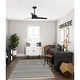 preview thumbnail 3 of 18, Hunter 48" Midtown Ceiling Fan with LED Light, Handheld Remote - Modern, Contemporary, Transitional