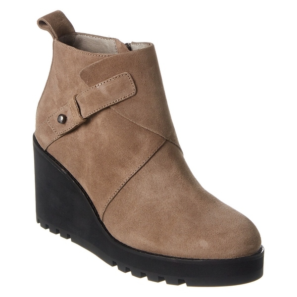 eileen fisher suede booties
