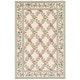 preview thumbnail 33 of 57, SAFAVIEH Handmade Chelsea Karley Trellis French Country Wool Rug 5'3" x 8'3" - Ivory - Rectangle