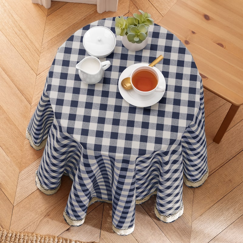 Achim Buffalo Check Tablecloth