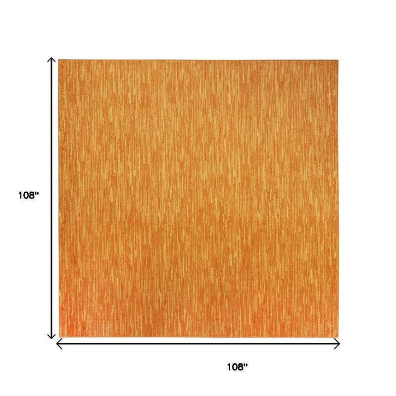 HomeRoots Contemporary Square Outdoor Rug - 9' Square