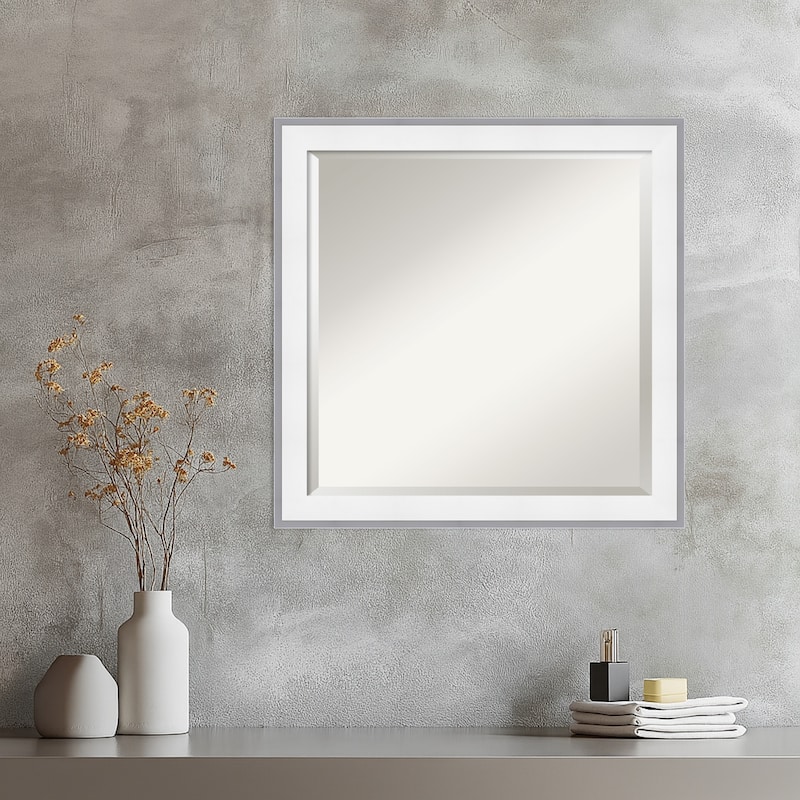 Maya Beveled Framed Wall Mirror