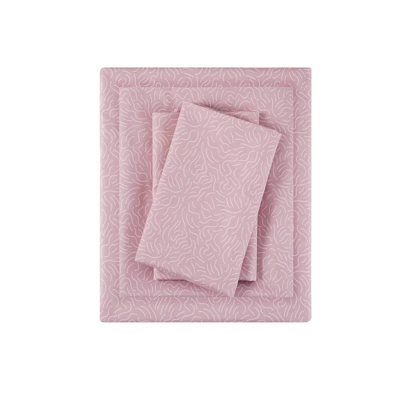 Intelligent Design Printed Microfiber Sheet Set