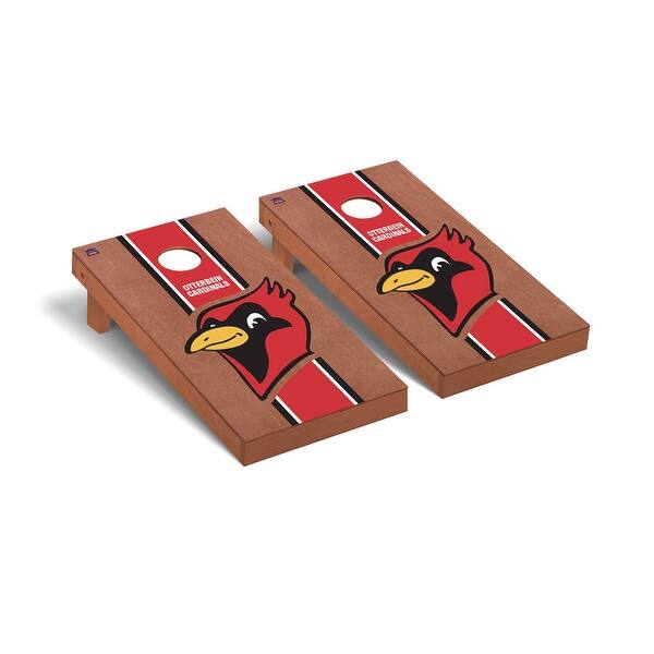 slide 2 of 5, Otterbein OU Cardinals Rosewood Cornhole Board Set