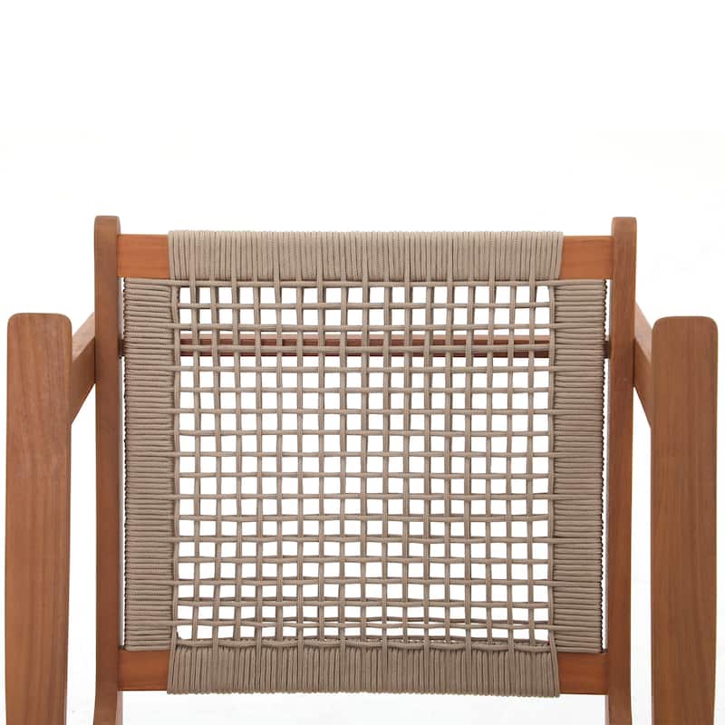 Outdoor 2 pieces Acacia Wood Chair