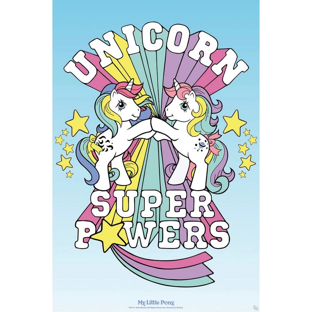 My Little Pony - Unicorn Superpower Art Poster - 24 x 36 Inch