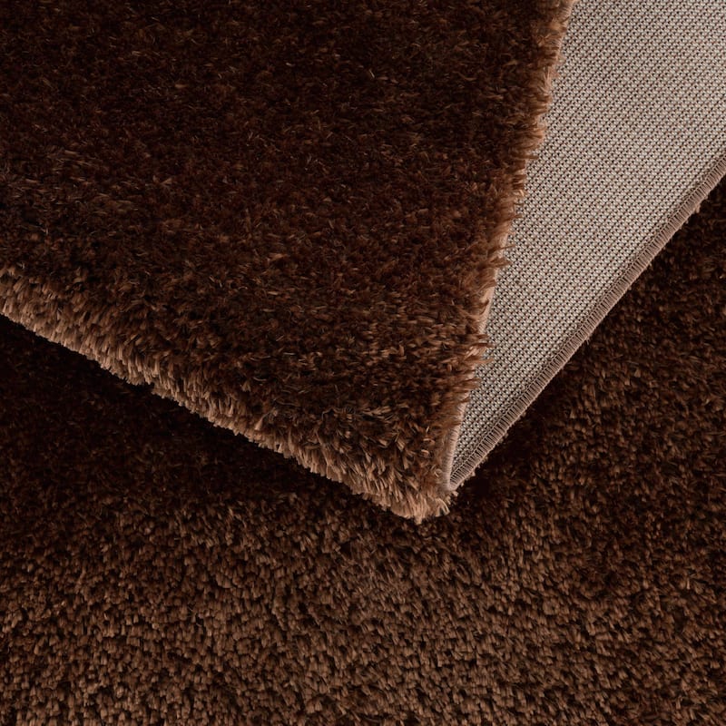 Hauteloom Heavenly Solid Shag Shaggy High Pile Area Rug