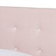 preview thumbnail 15 of 18, Caprice Contemporary Glam Velvet Fabric Twin Size Panel Bed