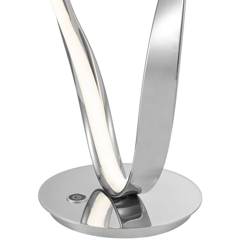 Carter Touch Dimmable Integrated LED Chrome Table Lamp