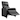 Power Recliner Chair with Massage and Heat with Massage Function with Lumbar Support, Adjustable Push Back