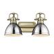 Option Aged Brass / Chrome