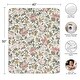 preview thumbnail 3 of 4, Sweet Jojo Designs Vintage Floral Boho Girl Toddler Blanket Baby Swaddle - Pink & Green, Bohemian, Shabby Chic, Farmhouse, Daisy